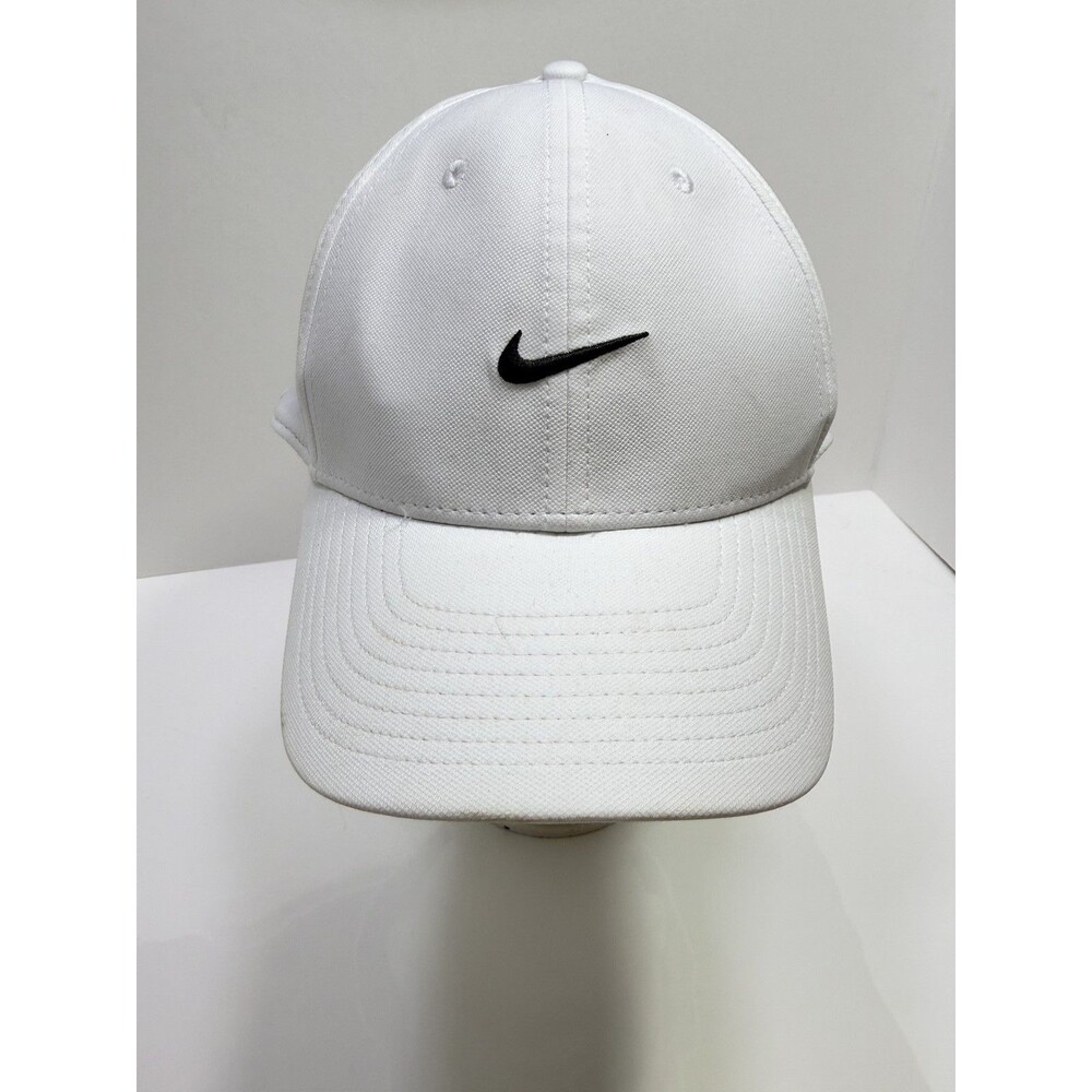 Nike Dri-FIT Club Cap White L/XL Adjustable Strapback Hat Men's Baseball Golf